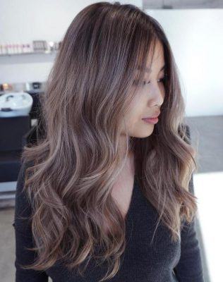 Màu nâu lạnh - màu nhuộm hot trend 2019 cho nàng thêm xinh