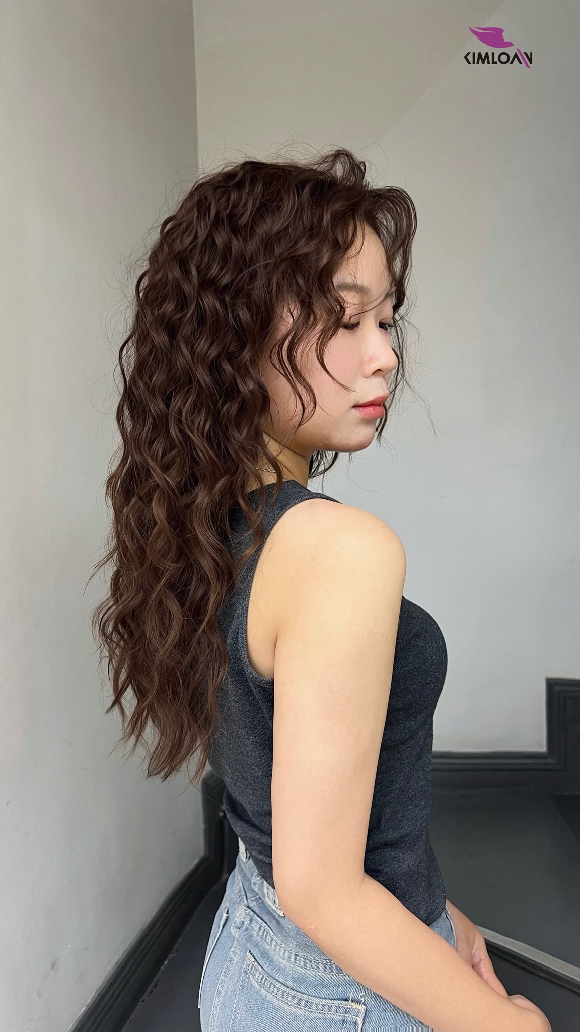 Kiểu Tóc Xoăn "Hack Tuổi" Đón Tết Cực Chất Tại Kim Loan Hair Salon 1