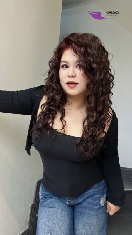 Kiểu tóc Jelly Perm thiết kế theo khuôn mặt tại Kim Loan Hair Salon