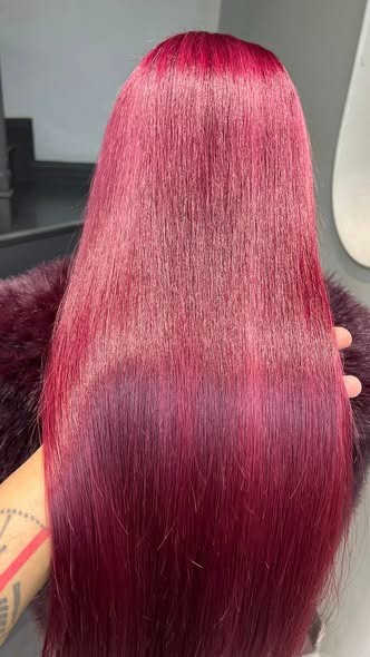 Màu nhuộm Tím đỏ Elumen cá tính và đẳng cấp