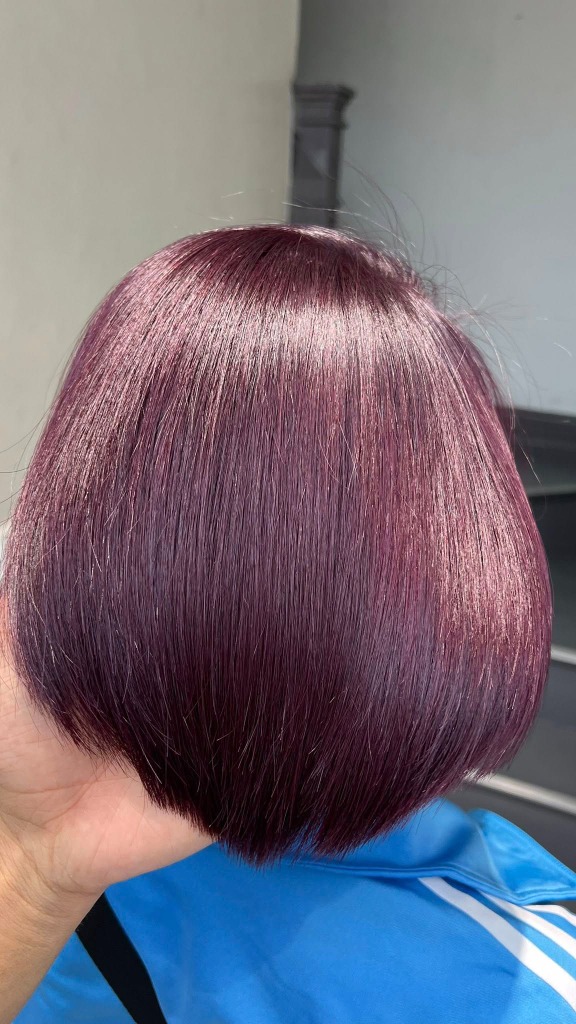 Màu tóc Nâu Mocha tại Kim Loan Hair Salon