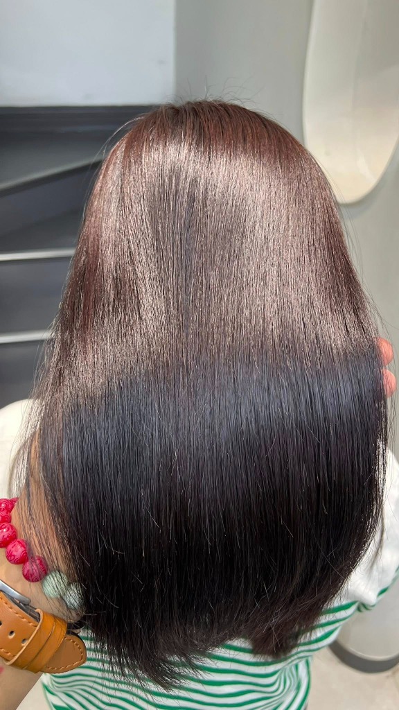 Nâu Công Sở by Kim Loan – Sắc Nâu Thanh Lịch, Sang Trọng Và Bền Vững Cho Quý Cô Văn Phòng 2 Tóc nhuộm màu nâu công sở sang trọng tại Kim Loan Hair Salon
