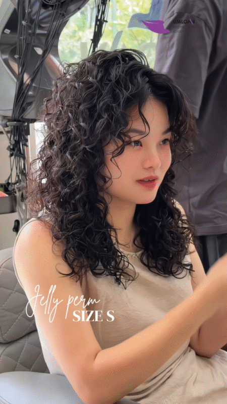Thiết Kế Xoăn Jelly Perm Size S: Vẻ Đẹp Độc Bản Phù Hợp Cho Riêng Bạn Tại Kim Loan Hair Salon 1