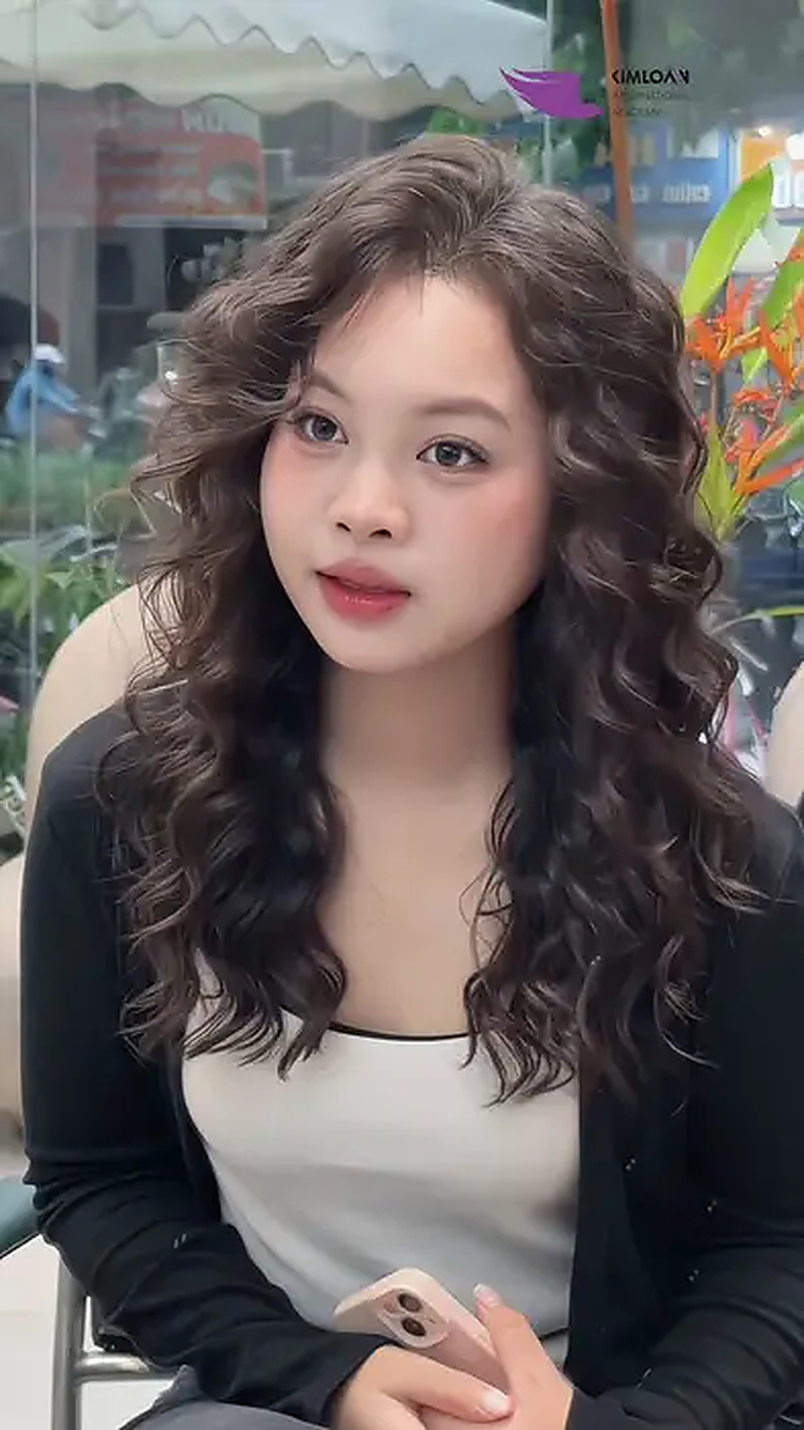 Uốn Jelly Perm cho tóc mỏng xẹp - Lọn sóng rõ nét